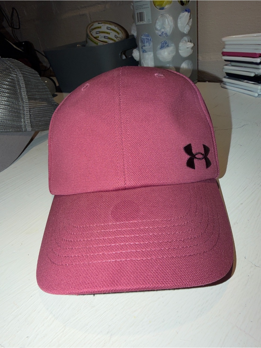 Under Armour Women's Rose Pink Athletic Baseball Cap